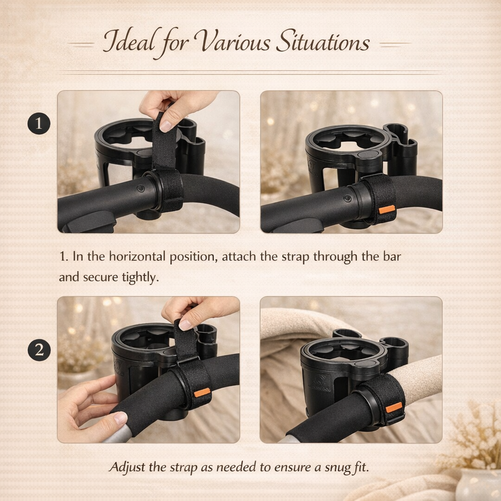 Universal Stroller Cup & Phone Holder
