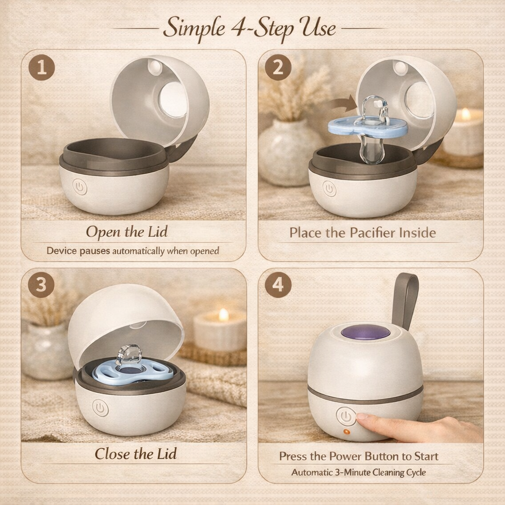 Portable UV Pacifier Sterilizer