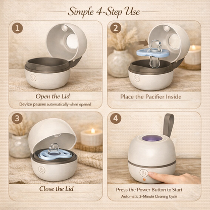 Portable UV Pacifier Sterilizer